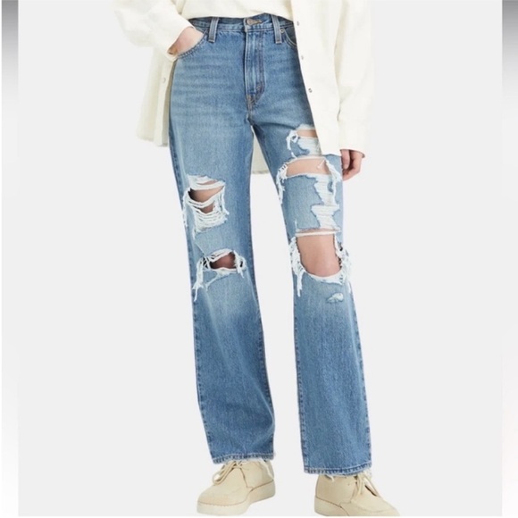 Levi's Denim - Levi’s ‘94 BAGGY Distressed Jeans